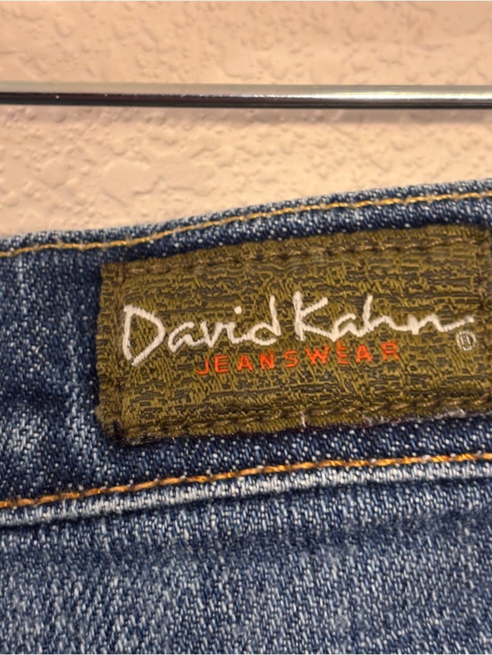 David Kahn Women’s Boot Cut Jeans in Medium Blue Wash SZ 10 - Picture 12 of 15